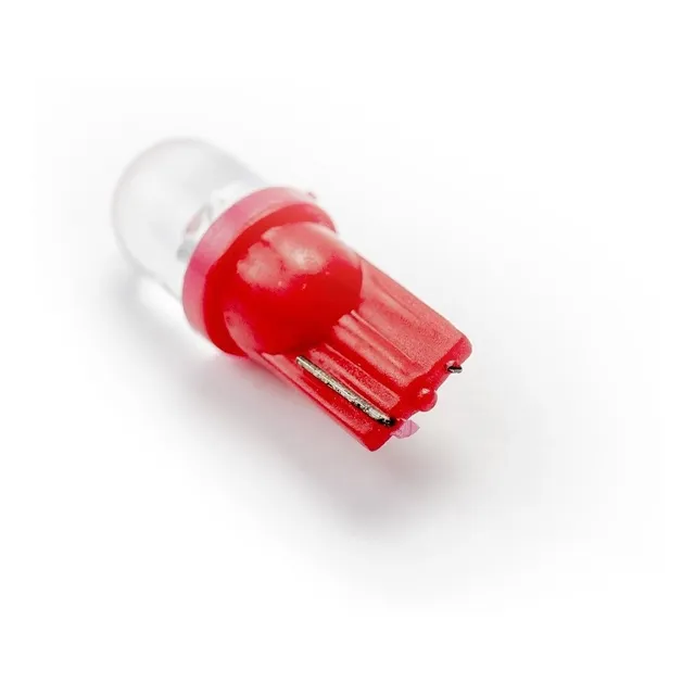 Lampara Posición T10 Circuito Impreso 12v5 Leds 5050 Rojo