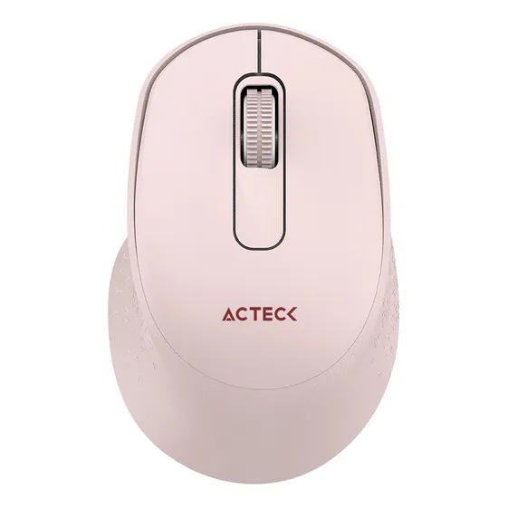 Mouse Inalambrico 2.4 Ghz Optimize Ergo Mi470 / 1600 Dpi Color Rosa
