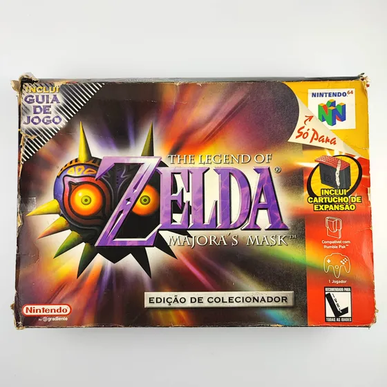 The Legend Of Zelda Majoras Mask Big Box Nintendo 64 N64