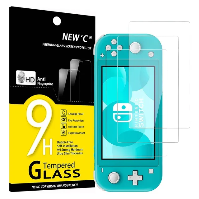 Vidrio Templado Nintendo Switch Lite Protector Premium 9d 9h