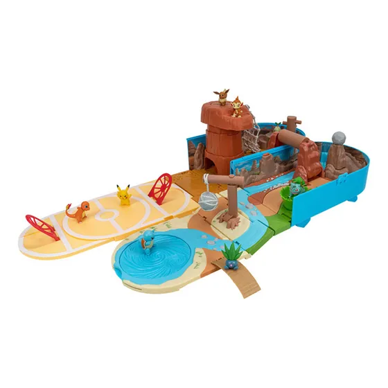 Mochila playset de batalha no deserto Pokemon 3281 Sunny Brinquedos