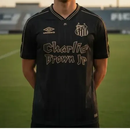 Camisa Santos Charlie Brown Jr Oficial Série Limitada Oferta