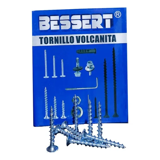 Tornillo Volcanita 6x2  Drywall 1.000 Unid/ Ferroconstru