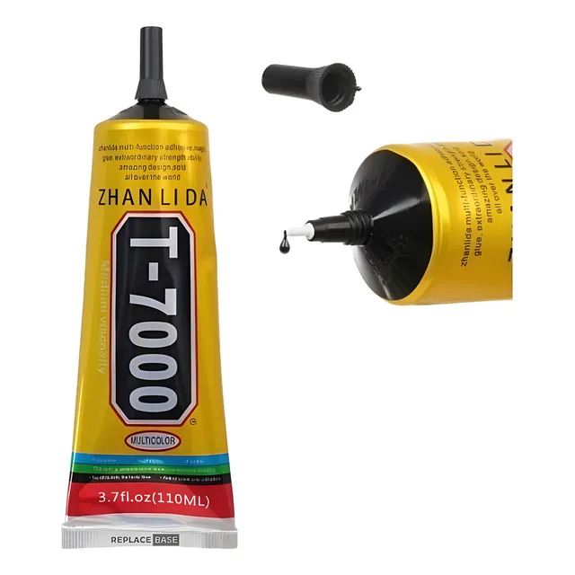 Cola Adesiva B7000 T7000 110ml - Multiuso Fixa Tela Celular Cor Preto