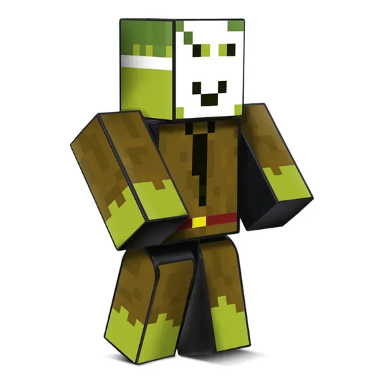 Boneco Stick Minecraft 25 Cm Turma Do Problems Algazarra