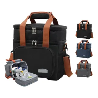 Bolsa Térmica Elegante Epsilon Transversal Alça De Ombro Marmita Bebida Academia Trabalho Cor Preto Bolsa Térmica Elegante Epsilon Transversal Alça De Ombro Marmita Bebida Academia Trabalho Cor Preto