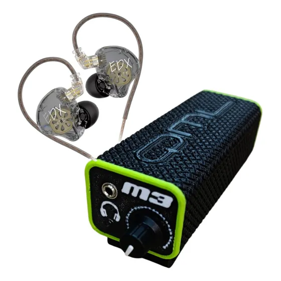 Monitor In Ear M3 + Auricular Kz Edx Lite