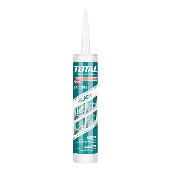 Silicon Acético Negro 300 Ml Total- Precio Real