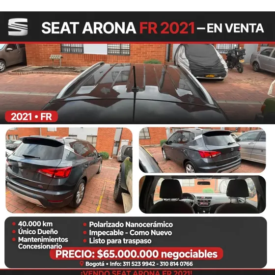 Seat Arona 2021 1.6 Fr