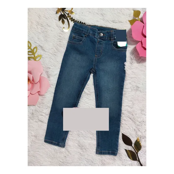 Jeans Garanimals Para Niña Pequeña Azul Lavado