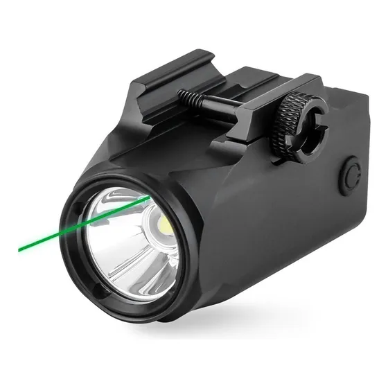 Fwefww Lanterna De Pistola Tática Mira Laser Verde P/