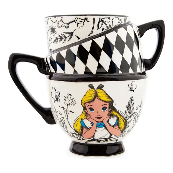 Taza De Cerámica Disney Alicia En El País De Las Maravillas 