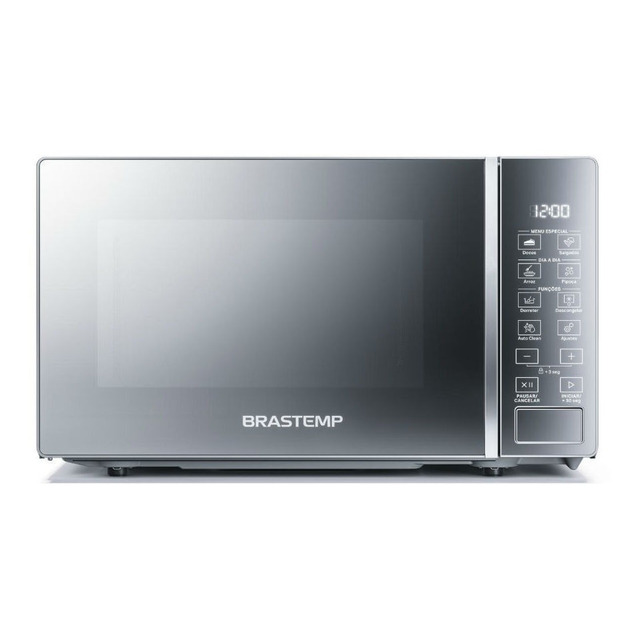Micro-ondas Brastemp 20 Litros Em Inox Espelhado - Bms20ar 127v Micro-ondas Brastemp 20 Litros Em Inox Espelhado - Bms20ar 127v