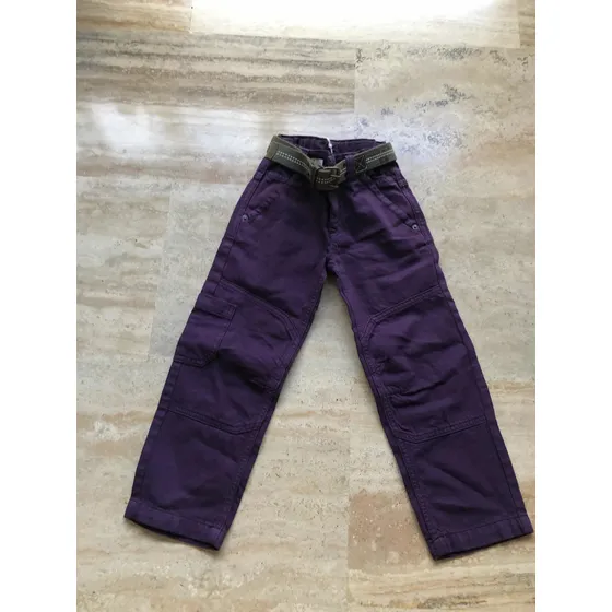Pantalón Jean Kidkind Prenatal Nina Morado T4 (k20)