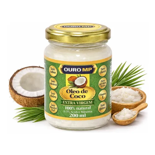 Óleo De Coco Extra Virgem 200ml Copra Original | MercadoLivre