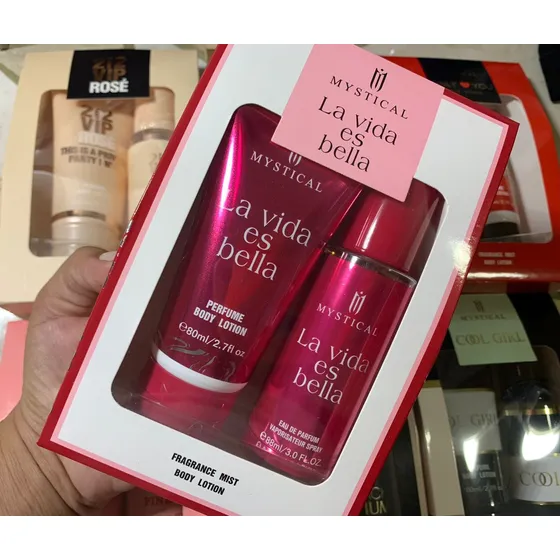 Set De Splash Y Crema Mystical De 80ml