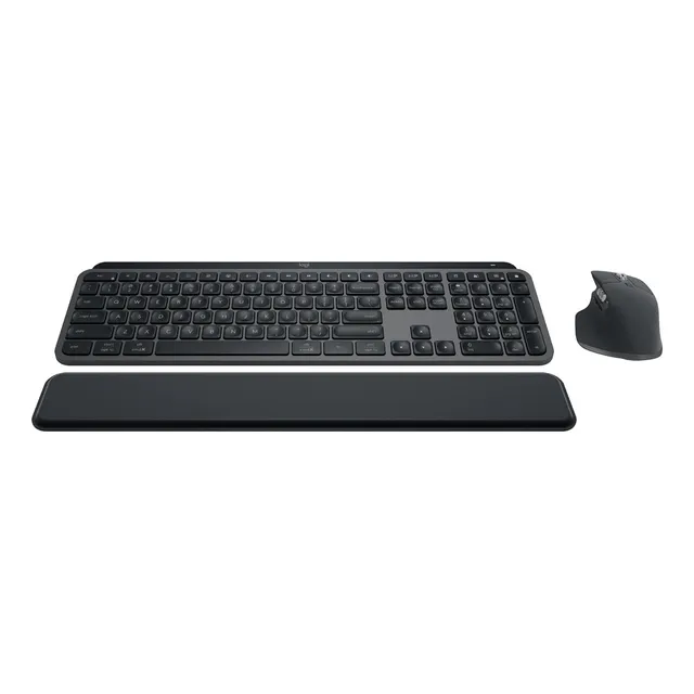 Kit Logitech Mx Keys S + Master 3s + Reposamanos Grafito