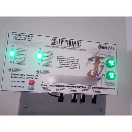 Jv Estabilizador 80va 120v/220v Protectores Corriente