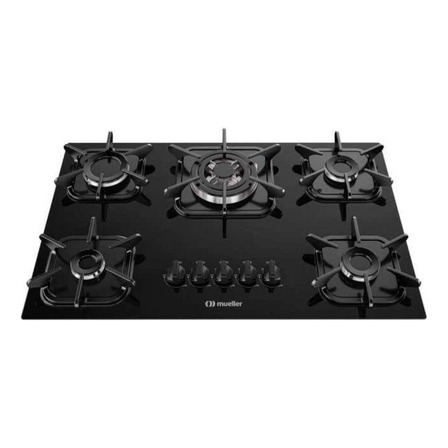 Fogão Cooktop A Gás Mueller 601270003 5 Bocas Mesa Vidro Tem Fogão Cooktop A Gás Mueller 601270003 5 Bocas Mesa Vidro Tem