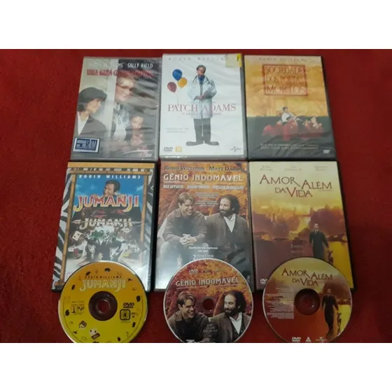 6 Dvd Amor Além Da Vida+uma Babá Quase Perfeita Williams D14