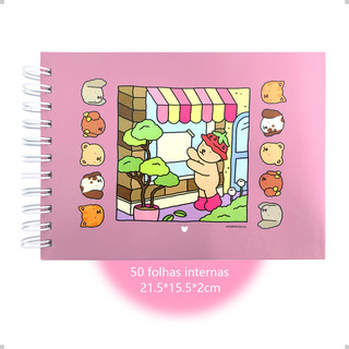 Livro De Colorir Bobbie Goods Capa Dura 50 Paginas/420g Livro De Colorir Bobbie Goods Capa Dura 50 Paginas/420g