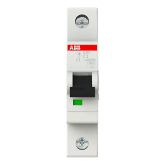 Termica Interruptor Termomagnético Abb Unipolar 2a 6ka C