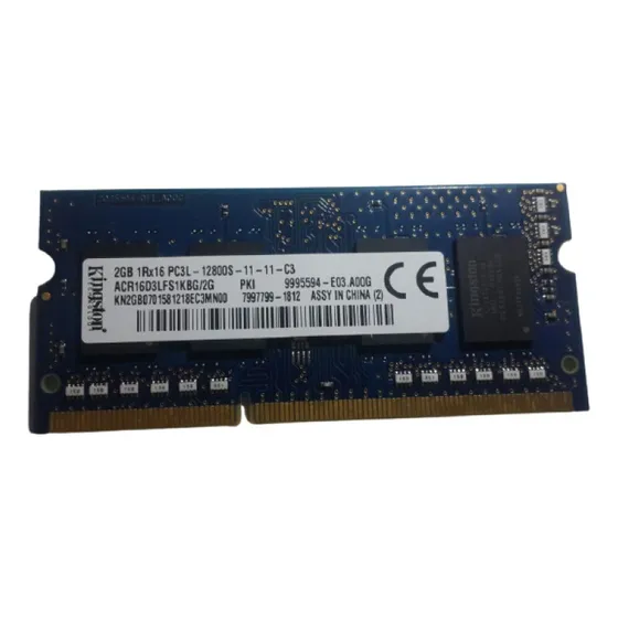 Memoria Ram Para Laptop Ddr3 2gb Kingston
