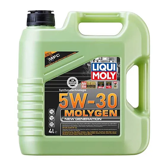 Aceite Sintetico 100% Aleman Liqui Moly Molygen 5w30 4 Lts