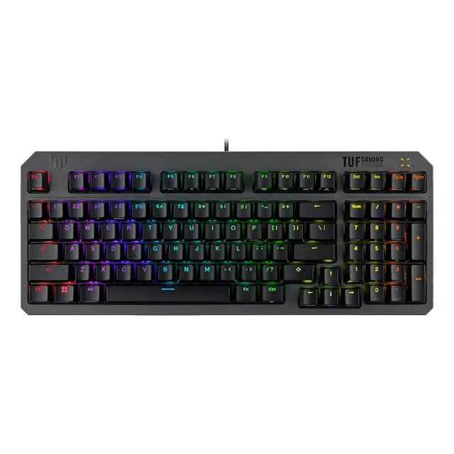 Teclado Gamer Mecanico Asus Tuf K3 Gen Ii Switch Red Usb Rgb