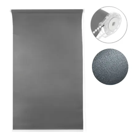 Cortinas Roller Diseño Blackout Liso  100x200cm