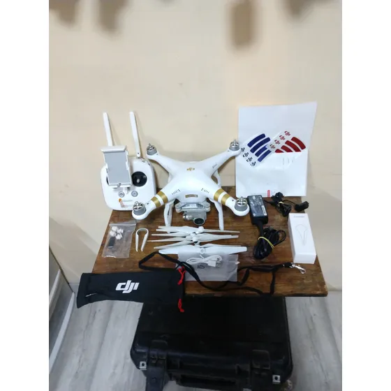 Dron Phatom 3 4k Excelente Leer Descripción Blanco