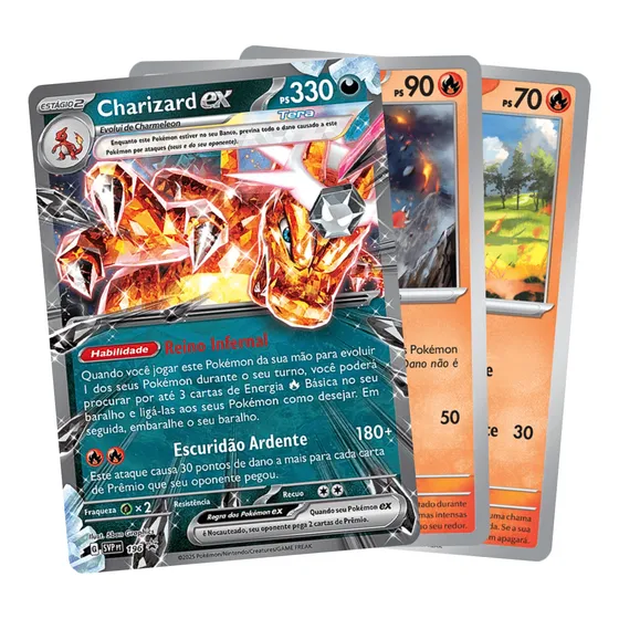 Carta Pokémon Charizard Ex Tera Original Português