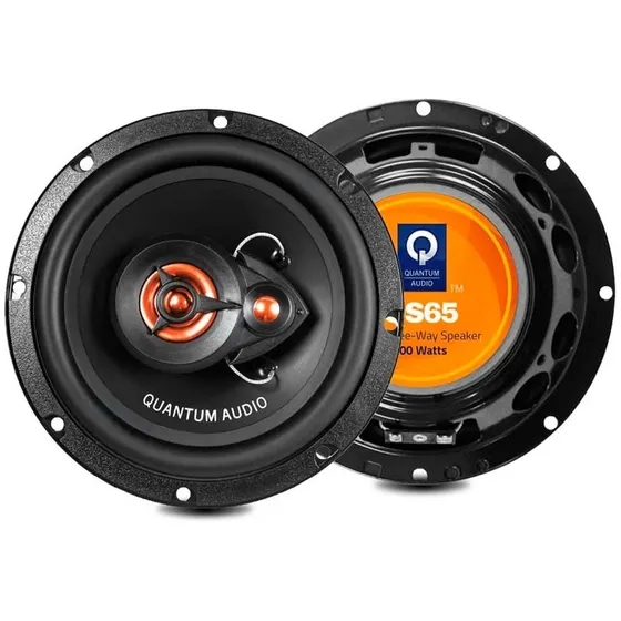 Bocinas Quantum Qs65 6.5p 200w 3 Vias Tweeters 55w Rms
