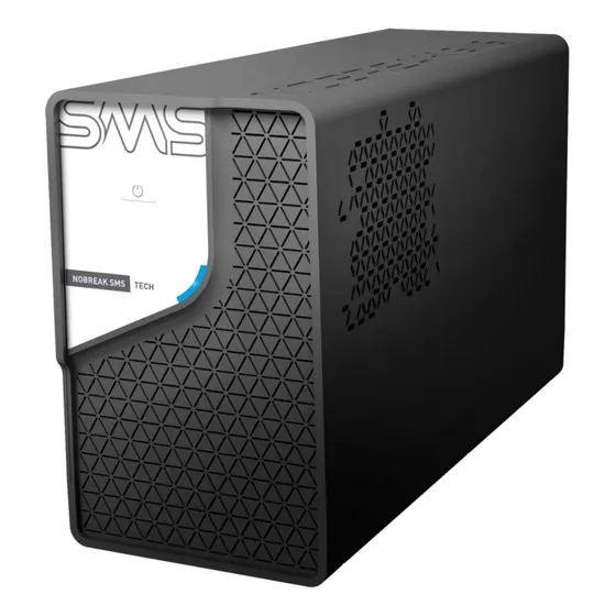 No-break 1400va Sms Tech Semi Senoidal 6 Tomadas, Saida 115v