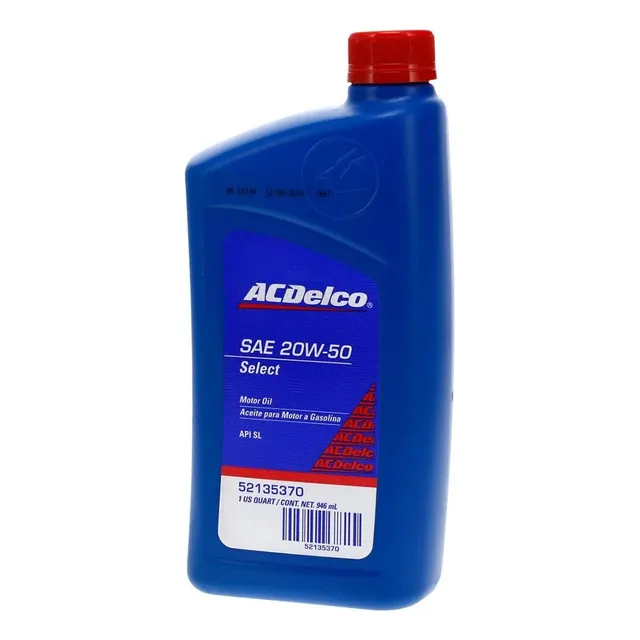 Aceite Acdelco 20w50