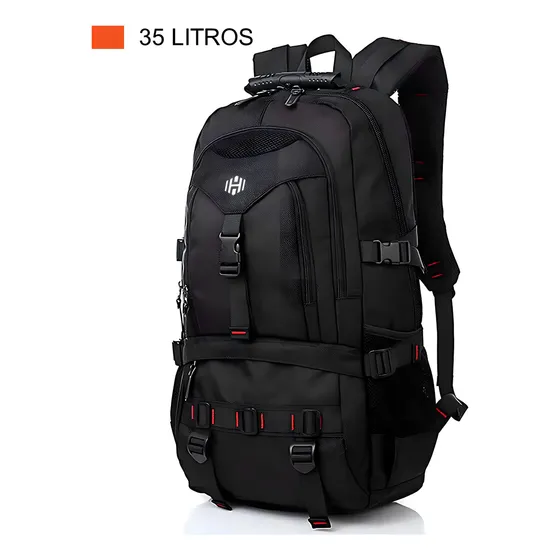 Mochila Notebook Outdoor Hardley Impermeable Nylon Balistico 35L
