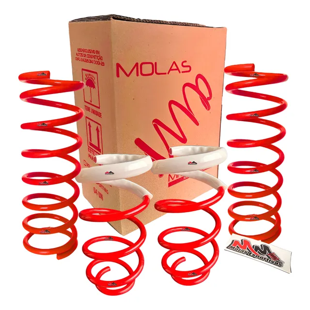 Kit 4 Molas Esportivas Vw Gol G5 / G6 / G7 (todos) Mm Molas