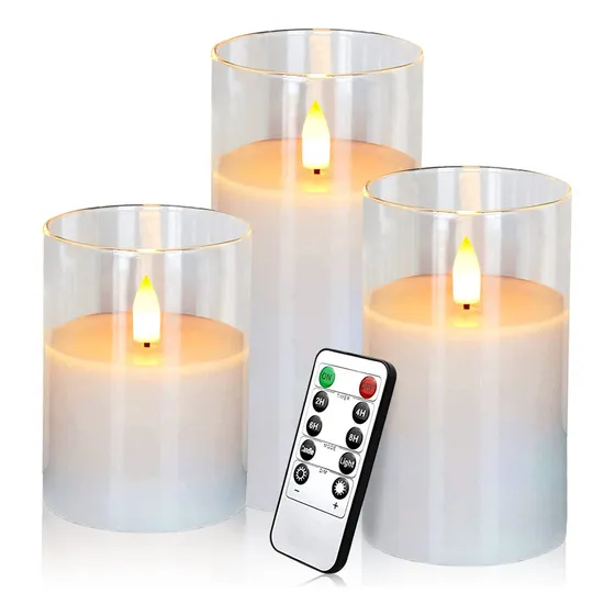 Candelabros Electrónicos Veladora Veladoras Electricas, 3 Pi