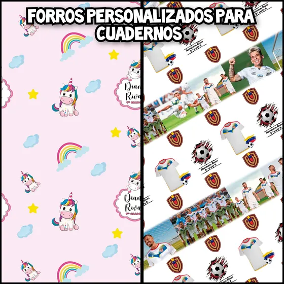 Forro Para Cuadernos Y Libros Vinil Adhesivo
