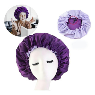 Gorro De SatĂn Para Dormir Y Proteger El Cabello Doble Capa Gorro De SatĂn Para Dormir Y Proteger El Cabello Doble Capa