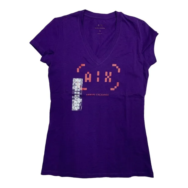 Playera Armani Exchange Morada
