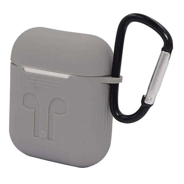 3 Estuche Sujetador Silicona Protector Para Audifonos