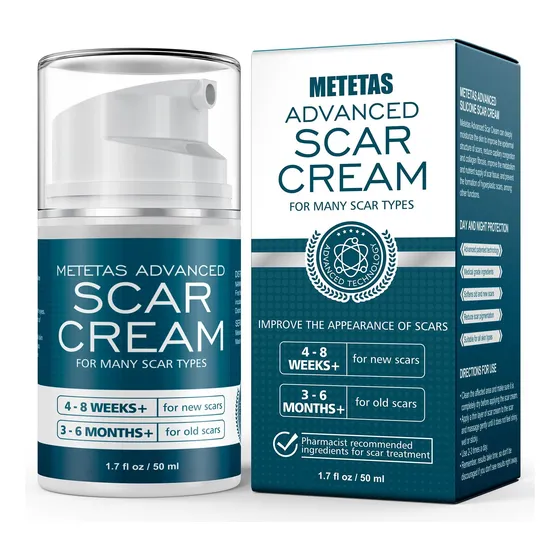 Crema Avanzada Para Cicatrices 48 Gramos Gel Para Quemaduras