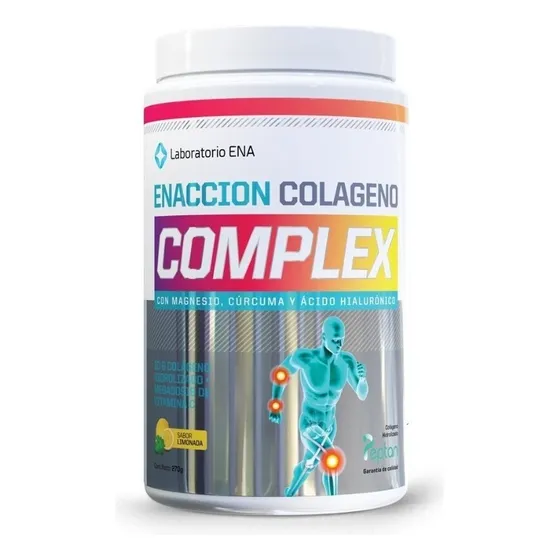Enacción Colágeno Complex Sabor Limonada En Pote De 270g