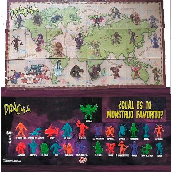 Muñeco Paletas Dracula Coleccion 2020 