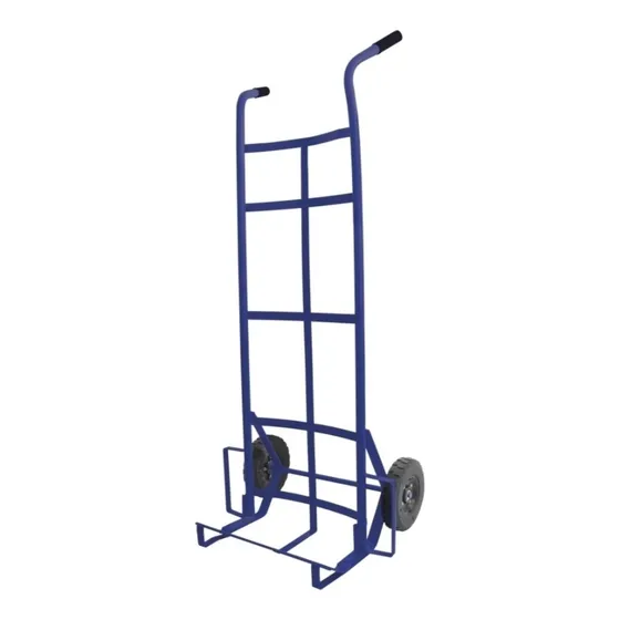 Diablo Carga 300 Kilos Toolcraft Llanta Solida 8 Doble Baler