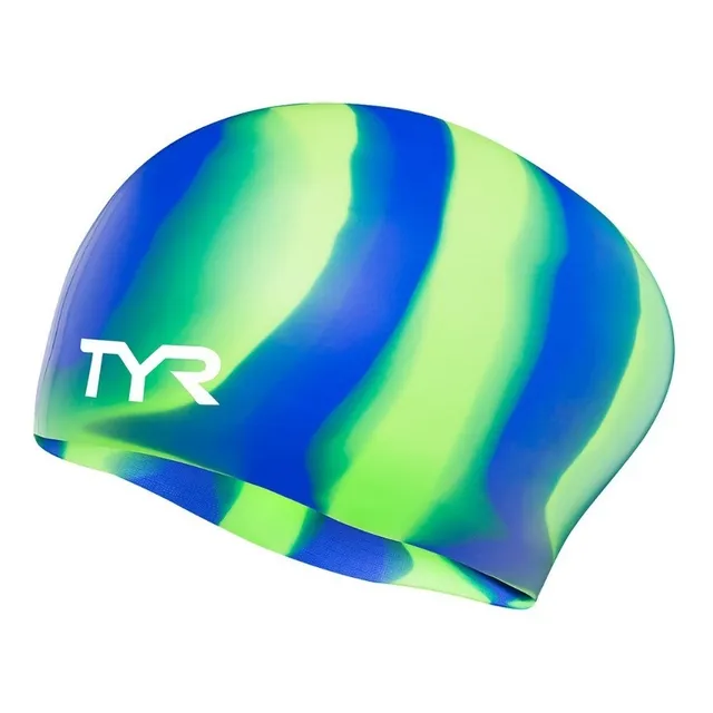 Gorro De Natación De Silicone Para Pelo Largo Tyr