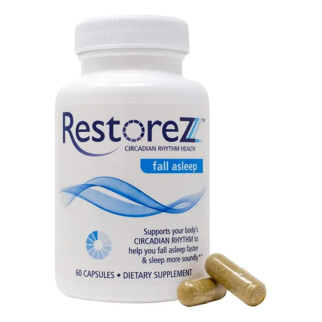 Restorez Suplemento Natural Para Dormir Ayuda Para Dormir