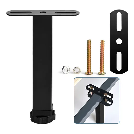 Pata Ajustabl Para Cama Metal 14  Apoyo Muebl Retractil Sofa