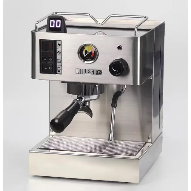 Cafetera Espresso Milesto Con Caldera Portafiltro 58mm